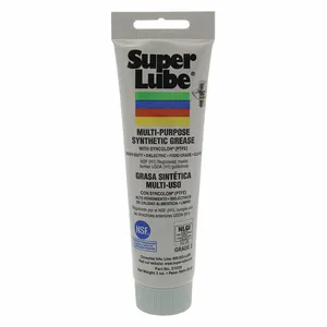 SUPER LUBE 21030 Multi-Purpose Synthetic Grease, NLGI 2, With PTFE, 3 Oz, Tube | CM6UFZ