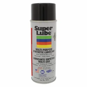 SUPER LUBE 31110 Multi-Purpose Synthetic Lubricant With PTFE, 11 Oz | CM6UQC