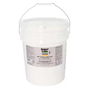 SUPER LUBE 41030/00 Multi-Purpose Synthetic Grease, NLGI 00, With PTFE, 30 lb, Pail | CM6UHD