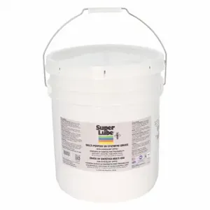 SUPER LUBE 41030/UV Multi-Purpose Synthetic UV Grease, NLGI 2, With PTFE, 30 lb, Pail | CM6UHR