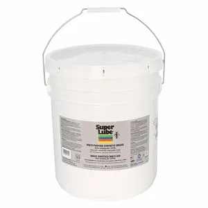 SUPER LUBE 41030 Multi-Purpose Synthetic Grease, NLGI 2, With PTFE, 30 lb, Pail | CM6UGF