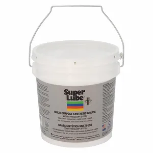 SUPER LUBE 41050 Multi-Purpose Synthetic Grease, NLGI 2, With PTFE, 5 lb, Pail | CM6UGE