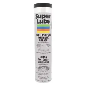 SUPER LUBE 41150/0 Multi-Purpose Synthetic Grease, NLGI 0, With PTFE, 14.1 Oz, Cartridge | CM6UGR