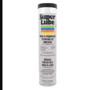 SUPER LUBE 41150/00 Multi-Purpose Synthetic Grease, NLGI 00, With PTFE, 14.1 Oz, Cartridge | CM6UHA