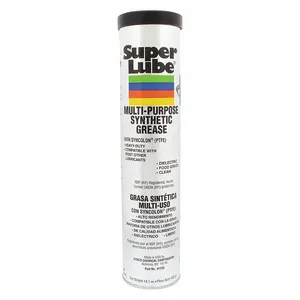 SUPER LUBE 41150 Multi-Purpose Synthetic Grease, NLGI 2, With PTFE, 14.1 Oz, Cartridge | CM6UGB