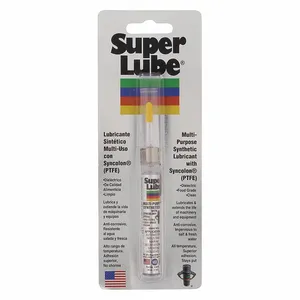 SUPER LUBE 51010 Multi-Use Synthetic Oil With PTFE, 7 ML, Precision Oiler, Blistered | CM6UKE