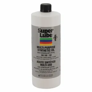 SUPER LUBE 51030 Multi-Use Synthetic Oil With PTFE, 1 Quart, Bottle | CM6UKK