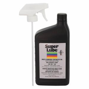 SUPER LUBE 51600 Allzweckschmiermittel, -45 °F bis 450 °F, H1-Lebensmittelqualität, PTFE, 32 oz | CU4XBG 44N740