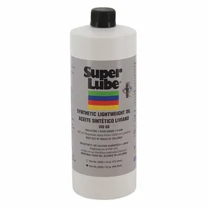 SUPER LUBE 52030 Multi-Use Synthetic Lightweight Oil, ISO 68, 1 Quart, Bottle | CM6UMJ