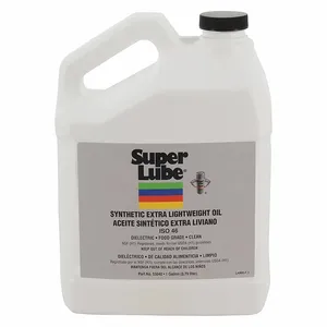 SUPER LUBE 53040 Multi-Use Synthetic Lightweight Oil, ISO 46, 1 Gallon, Bottle | CM6UMB