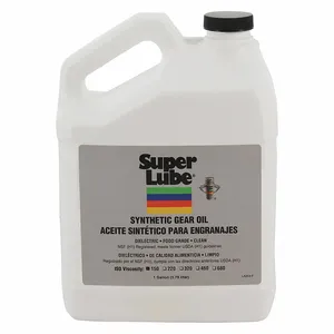 SUPER LUBE 54101 Synthetic Gear Oil, ISO 150, 1 Gallon, Bottle | CM6UMQ