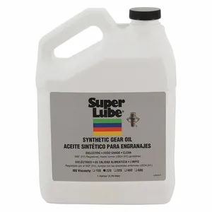 SUPER LUBE 54201 Synthetic Gear Oil, ISO 220, 1 Gallon, Bottle | CM6UMV