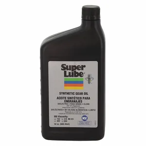 SUPER LUBE 54300 Synthetic Gear Oil, ISO 320, 1 Quart, Bottle | CM6UMY