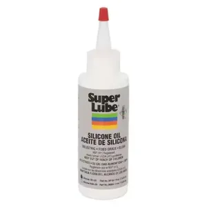 SUPER LUBE 56104 Silicone Oil, 100 CST, 4 Oz, Bottle | CM6UPB