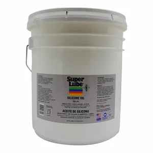 SUPER LUBE 56305 Silicone Oil, 350 CST, 5 Gallon, Pail | CM6UPH