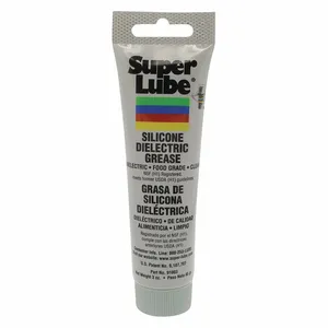 SUPER LUBE 91003 Silicone Dielectric And Vacuum Grease, 3 Oz, Tube | CM6UJD