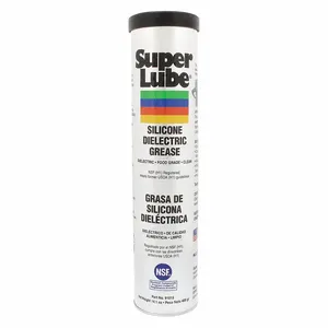 SUPER LUBE 91015 Silicone Dielectric And Vacuum Grease, 14.1 Oz, Cartridge | CM6UJE