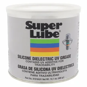 SUPER LUBE 91016/UV Silicone Dielectric And Vacuum UV Grease, 14.1 Oz, Canister | CM6UJM