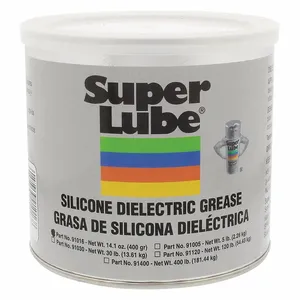 SUPER LUBE 91016 Silicone Dielectric And Vacuum Grease, 14.1 Oz, Canister | CM6UJF