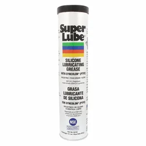 SUPER LUBE 92150 Silicone Lubricating Grease With PTFE, 14.1 Oz, Cartridge | CM6UJT