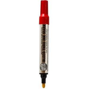 SUPER MET-AL 01502 Pump Action Bleed Thru Marker, Rot, 144 Stück | AJ8FMG