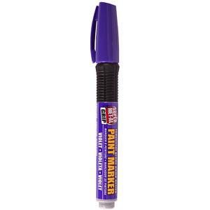 SUPER MET-AL 04043 Pump Action Marker Oil Based Fiber Tip, Violet | AJ8CDF