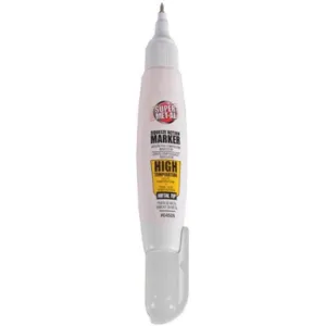 SUPER MET-AL 04505-White High Temperature Marker, White, 144PK | AJ8FLD