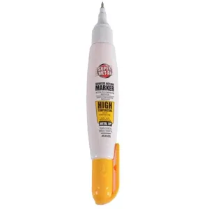 SUPER MET-AL 04505-Yellow High Temperature Marker, Yellow, 144PK | AJ8FLE