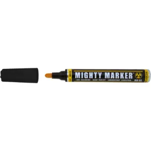 SUPER MET-AL 78006 Pump Action Nuclear Grade Mighty Marker, Black, 144PK | AJ8FML