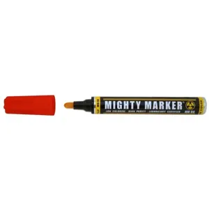 SUPER MET-AL 78007 Pump Action Nuclear Grade Mighty Marker, Red, 144PK | AJ8FMM