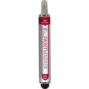 SUPER MET-AL 78103 Rolling Bull Paint Marker, Red, 144PK | AJ8FMR