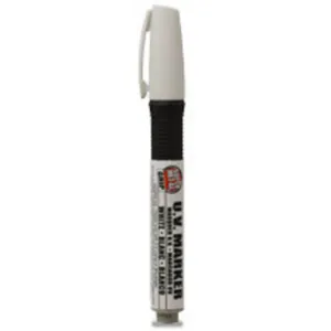 SUPER MET-AL W4500 Ultra Violet Marker, White Oil Base, 144PK | AJ8FLB