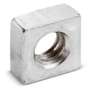 SUPER-STRUT E146-1/2SS Square Nut, 1/2 Inch Size, Stainless Steel | CF4YBW