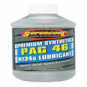 TSI SUPERCOOL P46-8 A/C Compressor Pag Lubricant, Red/Yellow Tint, 8 Oz. | CH6QYY 4LTR8