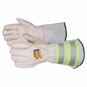 SUPERIOR GLOVE 365DLX6KGXL Leather Gloves, Size XL, Work Glove, Cowhide, Premium, ANSI Cut Level A4, 1 Pair | CU4WVB 55ND99
