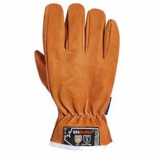 SUPERIOR GLOVE 378CXGOBXXL Leather Gloves, Size 2XL, Drivers Glove, Goatskin, Premium, ANSI Cut Level A9, 1 Pair | CU4WTF 55ND78
