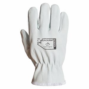 SUPERIOR GLOVE 378GKTAXXL Leather Gloves, Size 2XL, Goatskin, Premium, Glove, Full Finger, Unlined, 12 PK | CT2UWM 321WK1