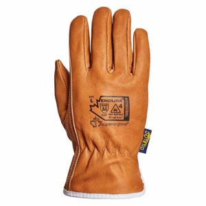 SUPERIOR GLOVE 378GOBKLXL Multipurpose Leather Glove, Xl, Drivers Glove, 4 Ppe Cat, Premium, Tan, 1 Pr | CR8RYG 58PP26