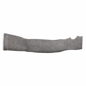 SUPERIOR GLOVE KTAG1T22T Cut-Resistant Sleeve, Ansi/Isea Cut Level A2, Hppe, Gray, Knit Cuff, 1 Pr | CU4WXJ 55NE29