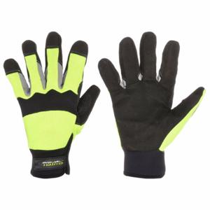 SUPERIOR GLOVE MXHV2PB/M Mechanics Gloves, ANSI/ISEA Needlestick Level 5 - Palm Side, Size M, Full, 1 PR | CU4WWD 55NE17