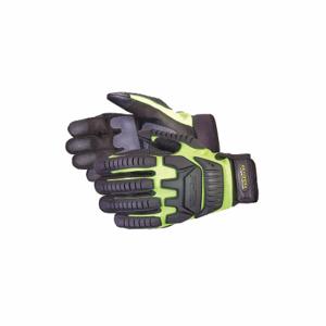 SUPERIOR GLOVE MXVSBPB/S Mechaniker-Handschuhe, ANSI/ISEA Needlestick Level 4 – Handflächenseite, ANSI Cut Level A4, 1 Paar | CU4WVX 323PR9