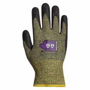 SUPERIOR GLOVE S13CXPNT11 Schnittfeste Handschuhe, 2Xl, Ansi Cut Level A6, Handfläche, getaucht, Schaumstoff-Nitril, 1 Pr | CU4WDV 33TZ69