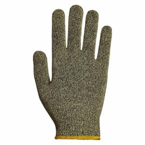 SUPERIOR GLOVE S13KF-6 Cut-Resistant Gloves, Xs, Ansi Cut Level A4, Uncoated, Uncoated, Yellow, 1 Pr | CU4WGR 32HU12