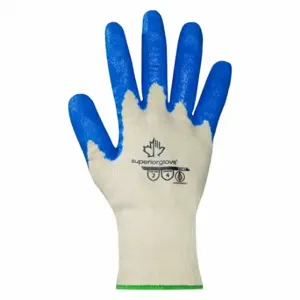 SUPERIOR GLOVE S15NT-6 Coated Glove, XS, Nitrile, 3/4, ANSI Abrasion Level 4, 12 Pack | CU4WBT 32HR45