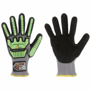 SUPERIOR GLOVE STACXPNRVB-11 Knit Gloves, Size 2XL, ANSI Cut Level A7, ANSI Impact Level 2, Palm, Dipped, 1 Pair | CU4WLL 783AL6