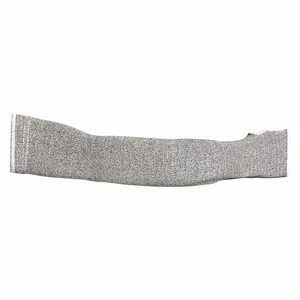 SUPERIOR GLOVE KTAFGT18SFT Cut-Resistant Sleeve, Ansi/Isea Cut Level A5, Hppe, Gray, Knit Cuff, 1 Pr | CU4WYA 55NE40