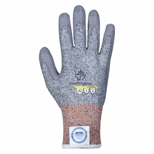 SUPERIOR GLOVE S13SXGPUQ7 Cut-Resistant Gloves, S, Ansi Cut Level A2, Palm, Dipped, Polyurethane, 1 Pr | CU4WFP 32HV70