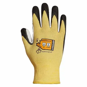 SUPERIOR GLOVE SKFGFNLTC9 Cut-Resistant Gloves, L, Ansi Cut Level A4, Palm, Dipped, Foam Nitrile, 1 Pr | CU4WEX 32HU99