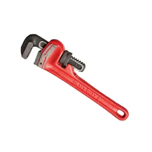 SUPERIOR TOOL 02808 Handled Pipe Wrench, Cast Iron, 8 Inch Size | CH3QXV