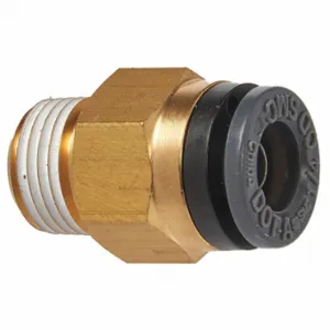 SUR R ABM220 Male Connector, Compression, Brass, 2Pk | CU4XRV 426D12